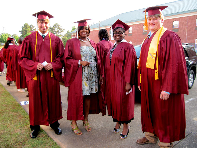 Commencement video available on Ustream.tv
