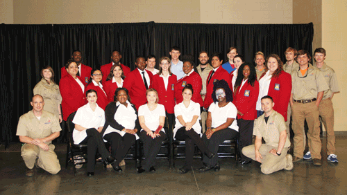 Pictured are the Holmes SkillsUSA members from all three Holmes campuses who competed in the 2017 State Championship Feb. 28-March 1.