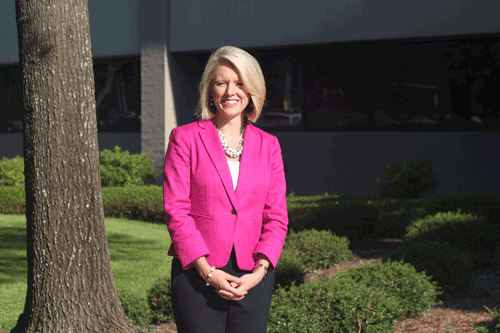 Pictured is Amy Whittington, who was promoted to District Director of Career-Technical Education at Holmes.