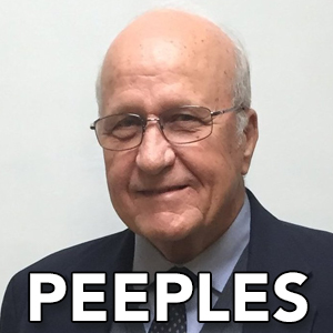 Peeples is 2016 Distinguished Service Award recipient