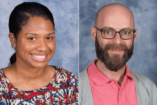 Pictured are Amber Bell, the new Smart-Start Navigator at the Attala Center in Kosciusko, and Cade Montague, the new academic fieldwork coordinator and instructor for the Occupational Therapy Assistant Technology (OTA) program at in Ridgeland.