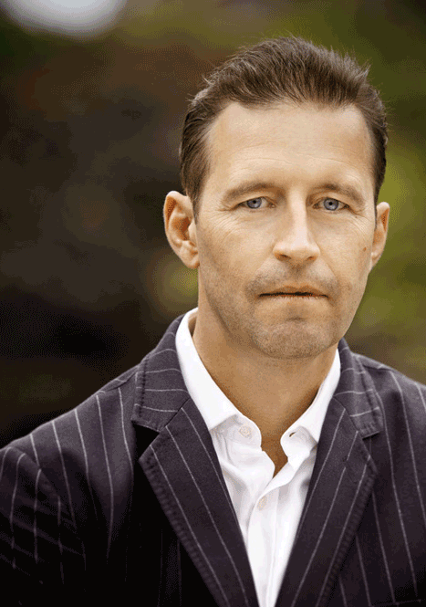 Pictured is Richard Grant, author of