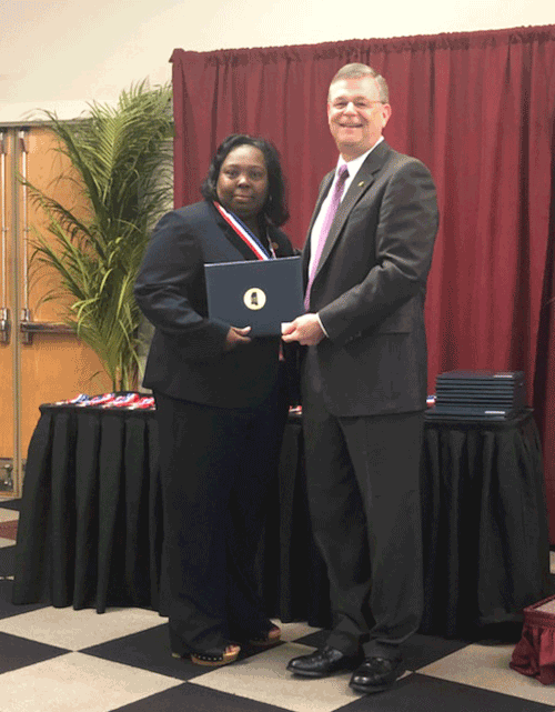 Pictured is Holmes Community College Associate Degree Nursing Director Dr. Alice Austin, who graduated from the Mississippi Community College Leadership Academy (MCCLA) on May 10.