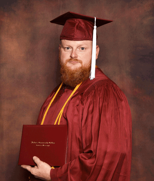 Pictured is Otto Ulland, a Holmes MI-BEST program and welding graduate who is now a maintenance technology major on the Grenada Campus.