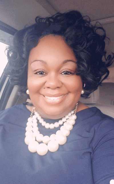 Pictured is Ridgeland Campus Financial Aid Advisor Mary Haralson , who earned a Master of Science in Healthcare Administration from Belhaven in December.
