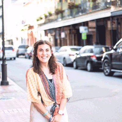 Pictured is Holmes alumna Ashley Crandall, the founder of The Catching Kindness Project.