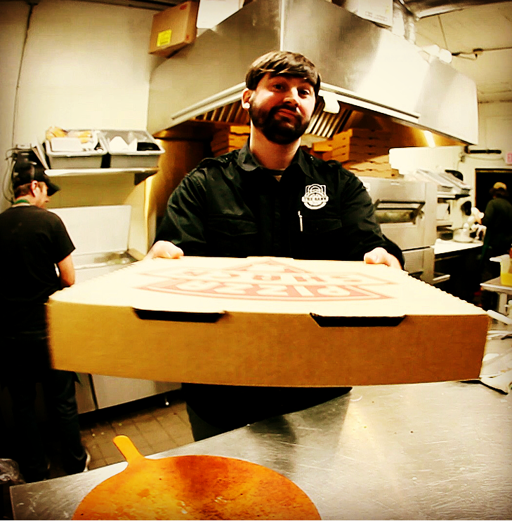 Ryan Patrick with Madison's Pizza Shack, Clinton's The Bank.
