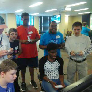 Members of the Gaming Club (Goodman) and HAVOC (Ridgeland) who participated in a half-day gaming tournament and fellowship event at C Spire headquarters in Ridgeland on Saturday, Sept. 15.