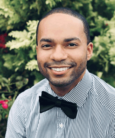 Pictured is Holmes Community College's Antoine Gates, whom recently earned his PhD in science and math education from the University of Southern Mississippi. This photo was taken by Martha Grace Gray Photography.